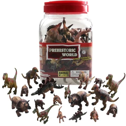 National Geographic - Dinosaur Family Assorted - Medium - 24pcs in Jar