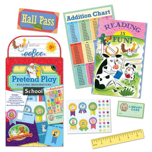 eeBoo - School Pretend Play