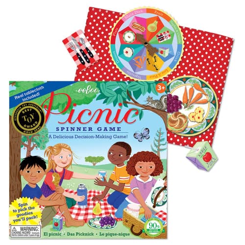 eeBoo - Picnic Spinner Game
