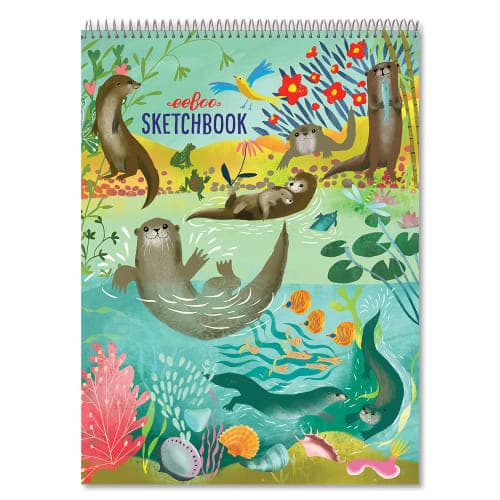 eeBoo - Otters at Play Sketchbook