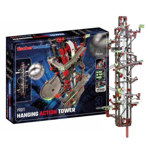 fischertechnik Home Education - Hanging Action Tower - Marble run