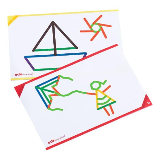 EDX Education - Activity Cards - Junior GeoStix - 20pcs