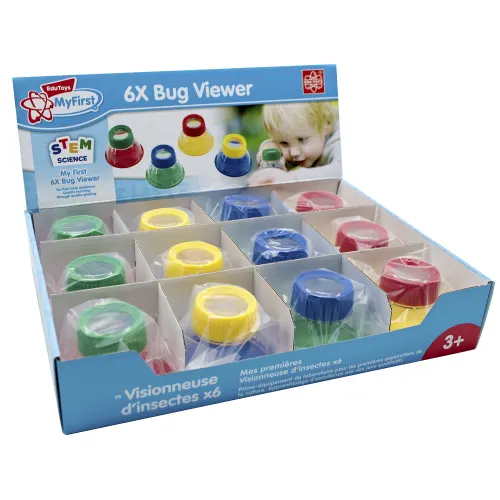 Edu-Toys - My First - Science - 6x Bug Viewer - 12pcs