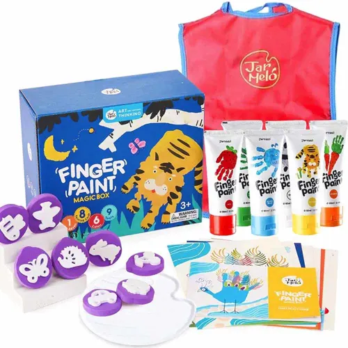 Jar Meló - Children's Finger Paint Kit