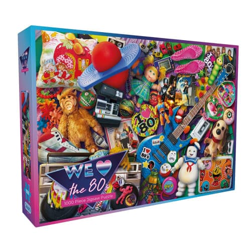 Gibsons - We Love the 80s - Jigsaw Puzzle - 1000pcs