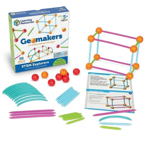 Learning Resources - STEM Explorers⢠Geomakers⢠Shape Building Set
