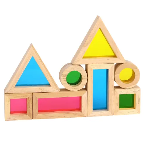 TookyToy - Rainbow Sensory Blocks