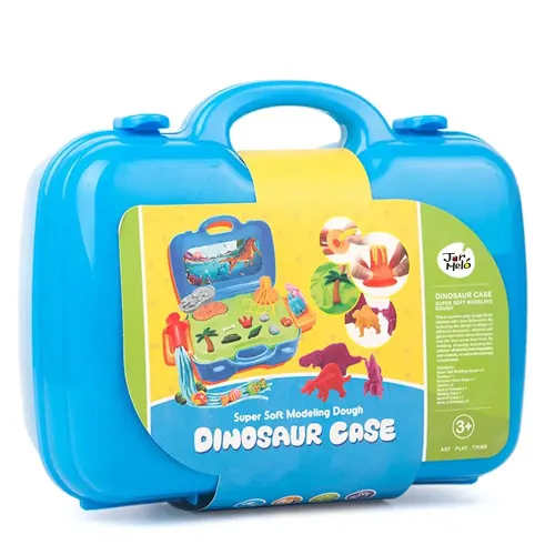 Jar Meló - Modeling Dough Art Kit - Soft & Non-Toxic Dough with Dinosaur Moulds