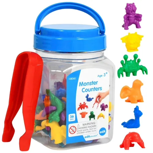 EDX Education - Monster Counters - Bright Colors