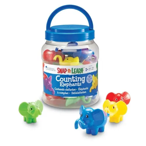 Learning Resources - Snap-n-Learn⢠Counting Elephants