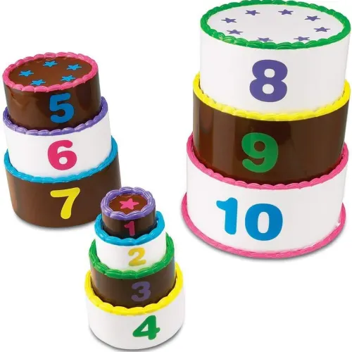Learning Resources - Smart Snacks® - Stack & Count Layer Cakeâ¢
