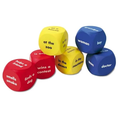 Learning Resources - Story Starter Word Cubes